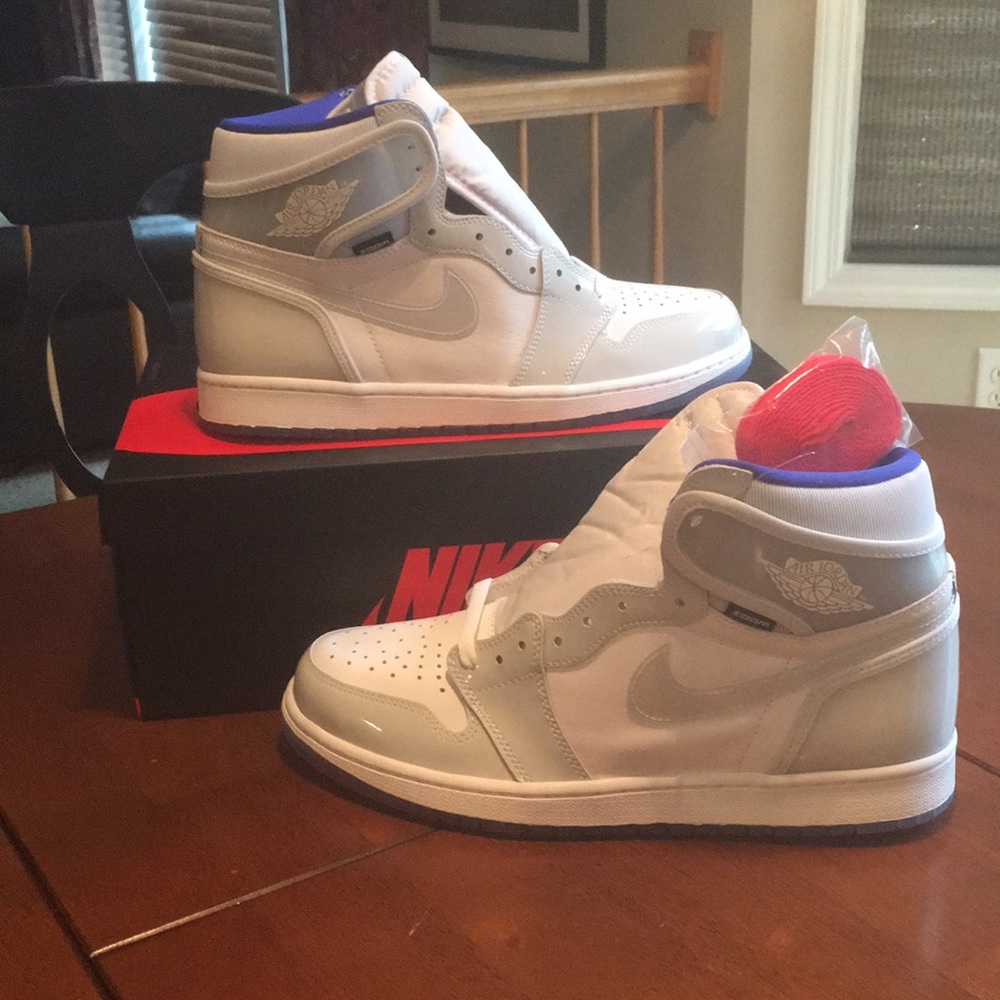 Brand new air Jordan 1 zoom racer blue SOLD